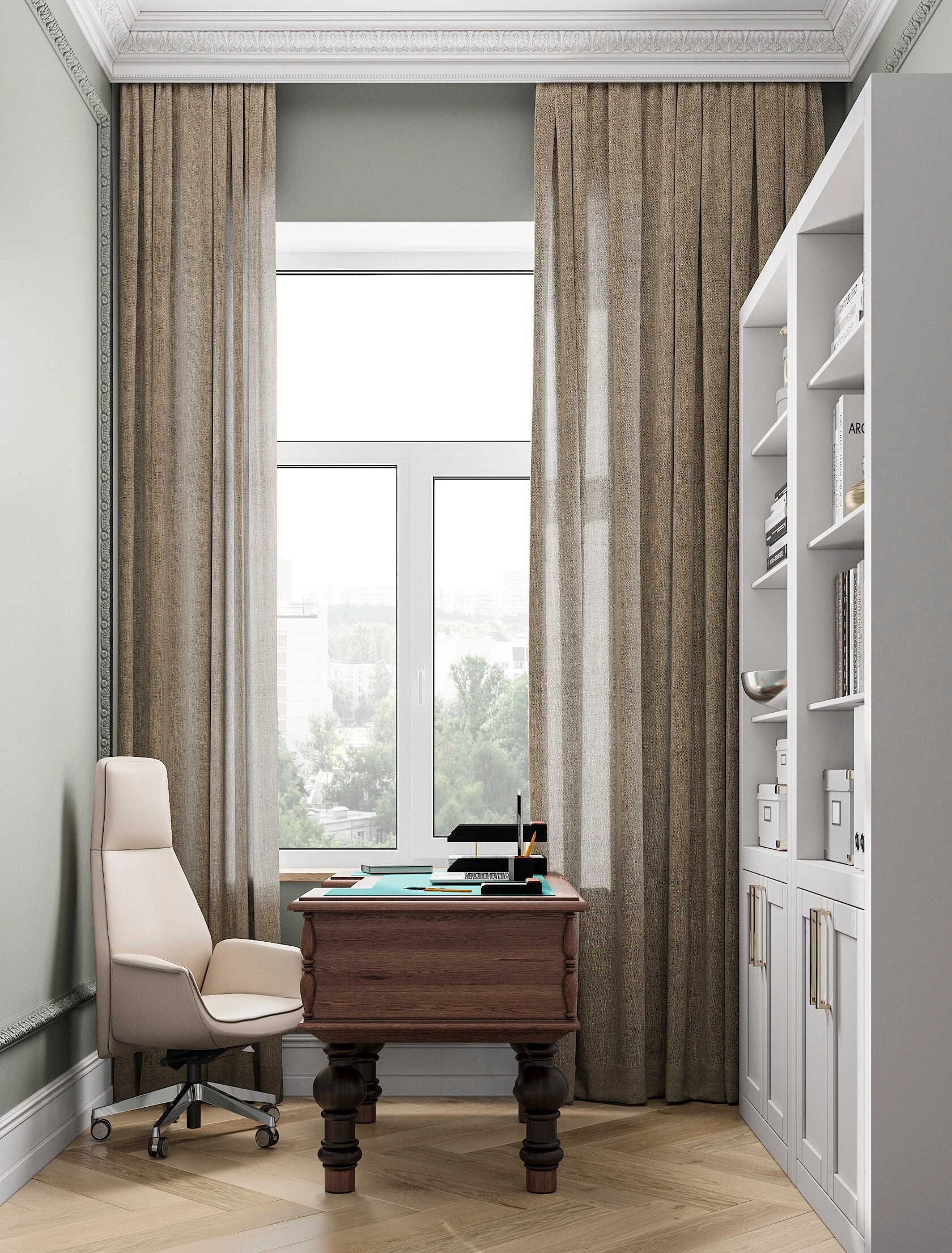 С ВИДОМ НА КАЗАНСКИЙ СОБОР