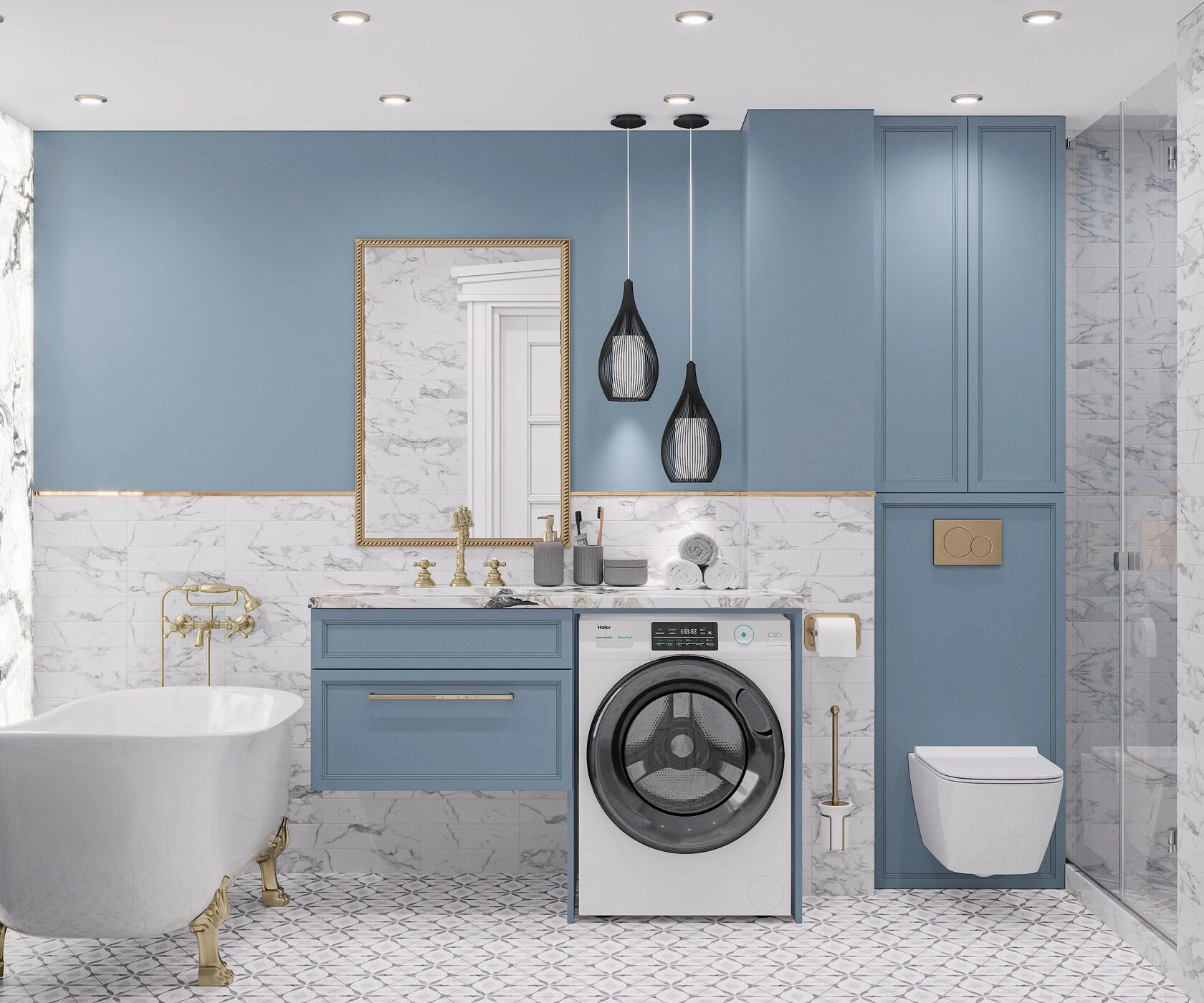 С ВИДОМ НА КАЗАНСКИЙ СОБОР