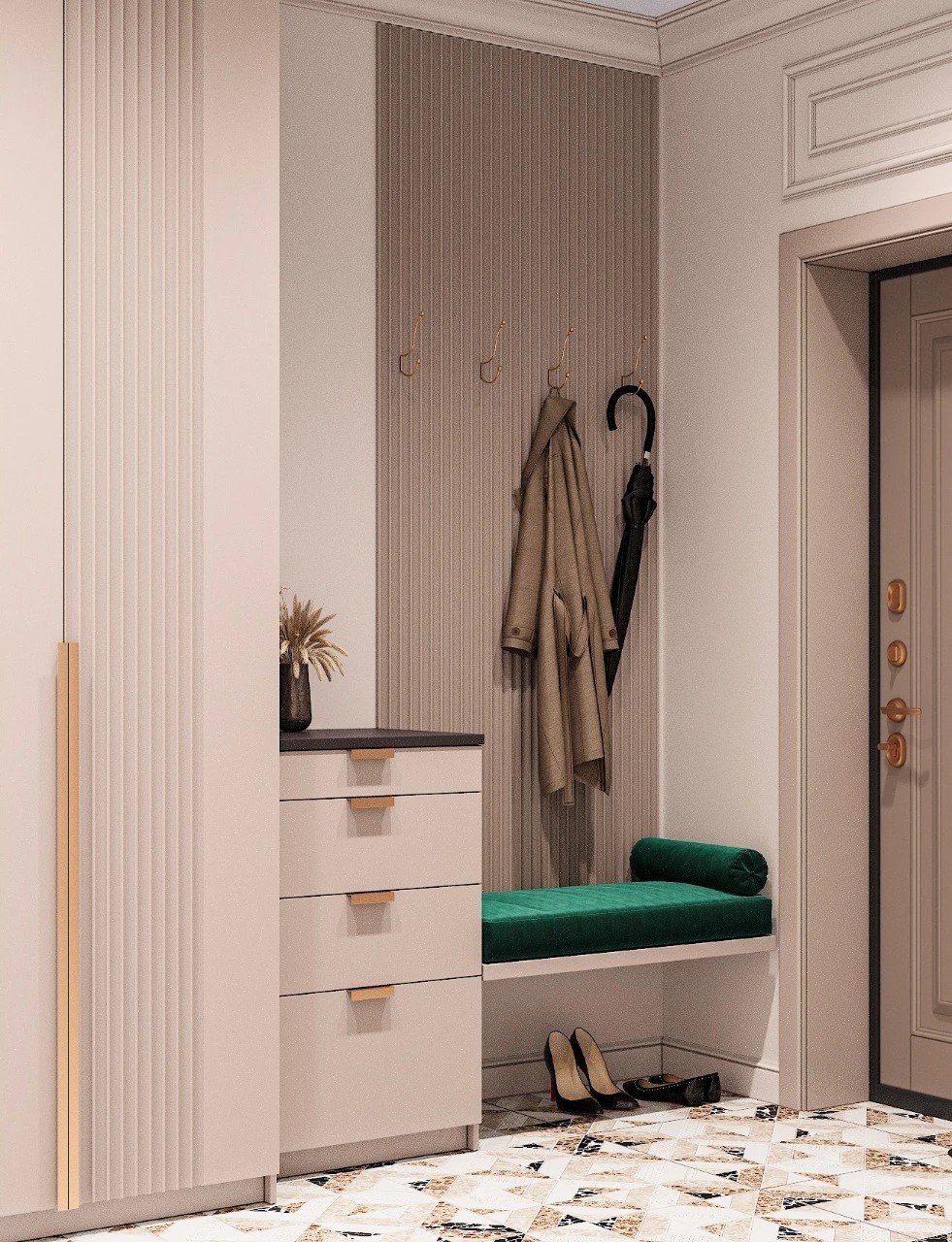 ШКАТУЛКА С ИЗУМРУДАМИ