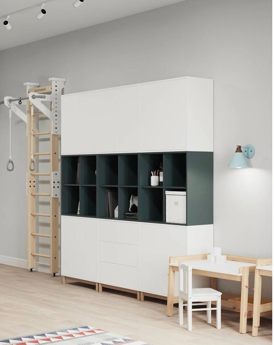 Двухкомнатная квартира для семьи с двумя детьми