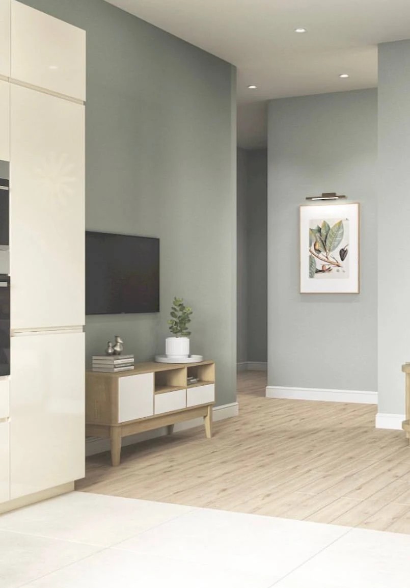 Двухкомнатная квартира для семьи с двумя детьми