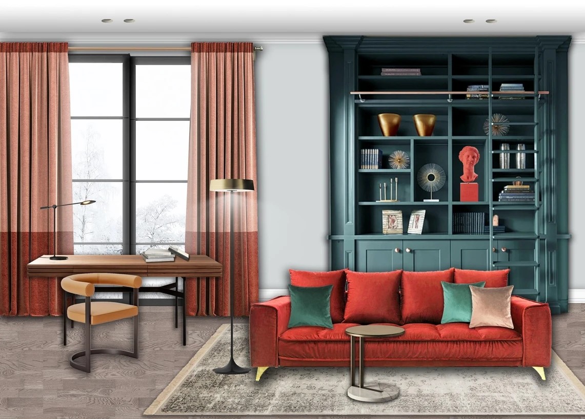 Дизайн-проект жилого дома в Нижнем Новгороде (Коллаж)