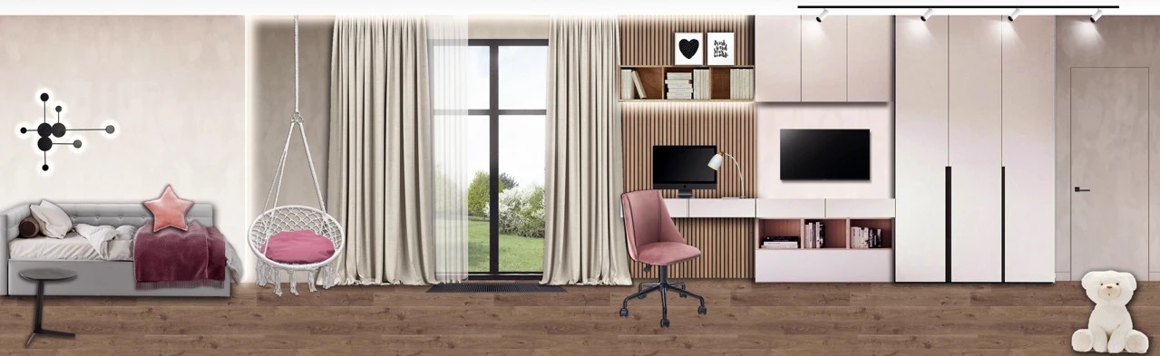 Дизайн-проект жилого дома г. Псков (Коллаж)