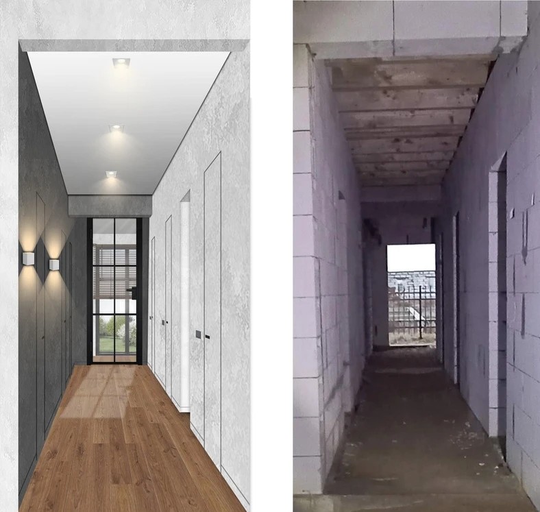 Дизайн-проект жилого дома г. Псков (Коллаж)