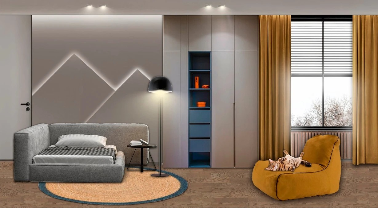 Дизайн-проект жилого дома г. Псков (Коллаж)