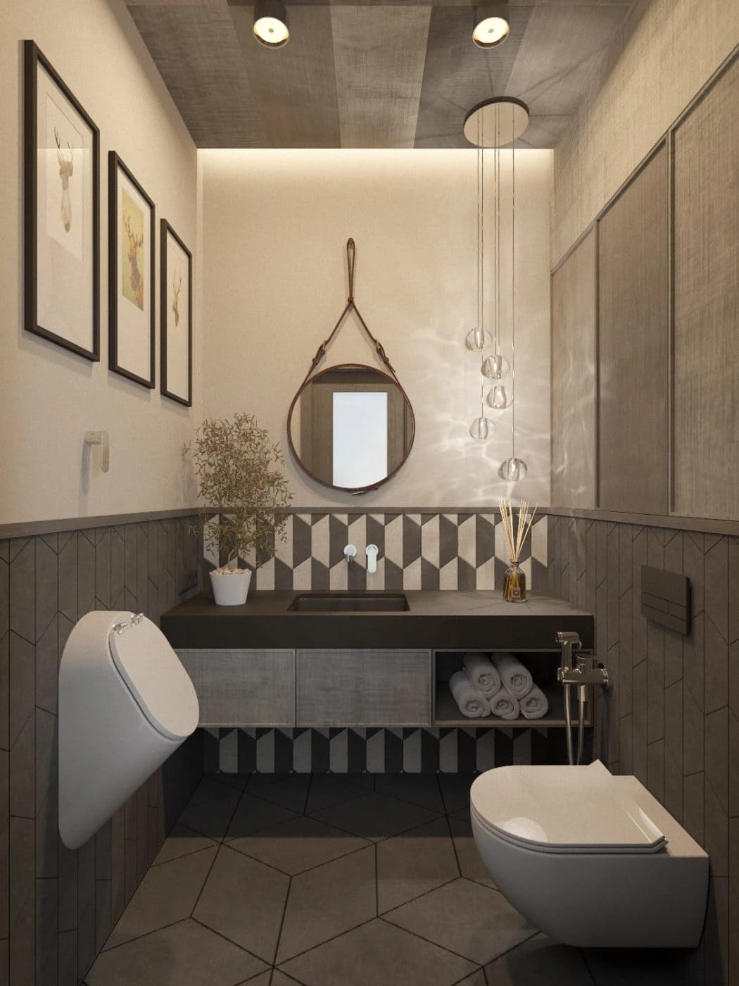 ДИЗАЙН-ПРОЕКТ ПРОСТОРНОГО ДОМА В СТИЛЕ ЛОФТ