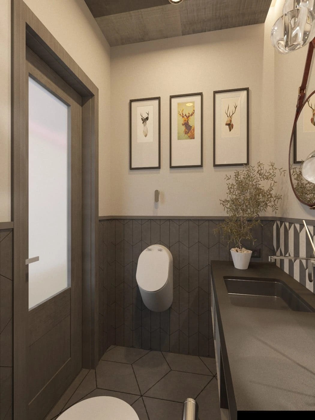 ДИЗАЙН-ПРОЕКТ ПРОСТОРНОГО ДОМА В СТИЛЕ ЛОФТ