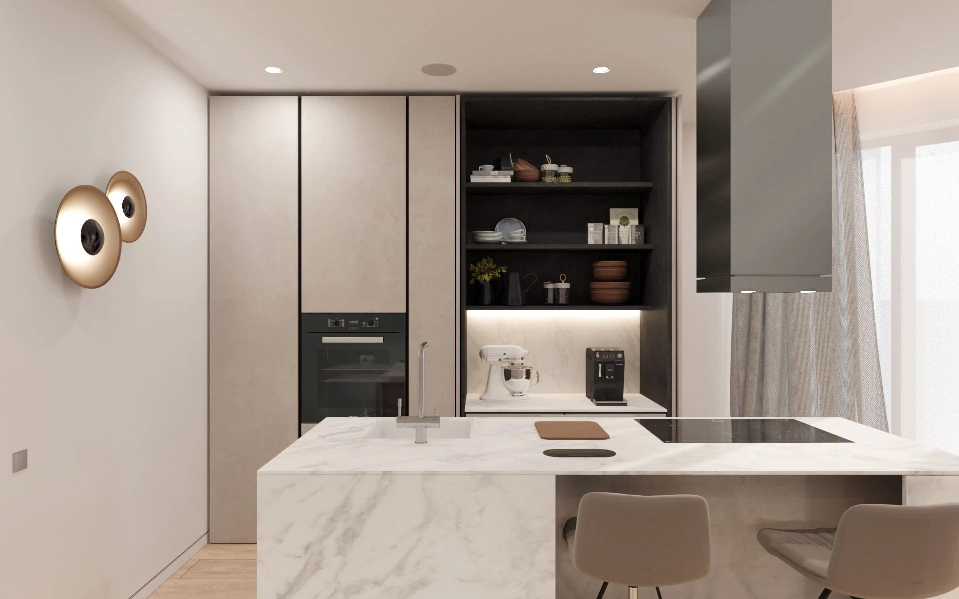 КЛАССИКА С ЭЛЕМЕНТАМИ СКАНДИНАВСКОГО СТИЛЯ