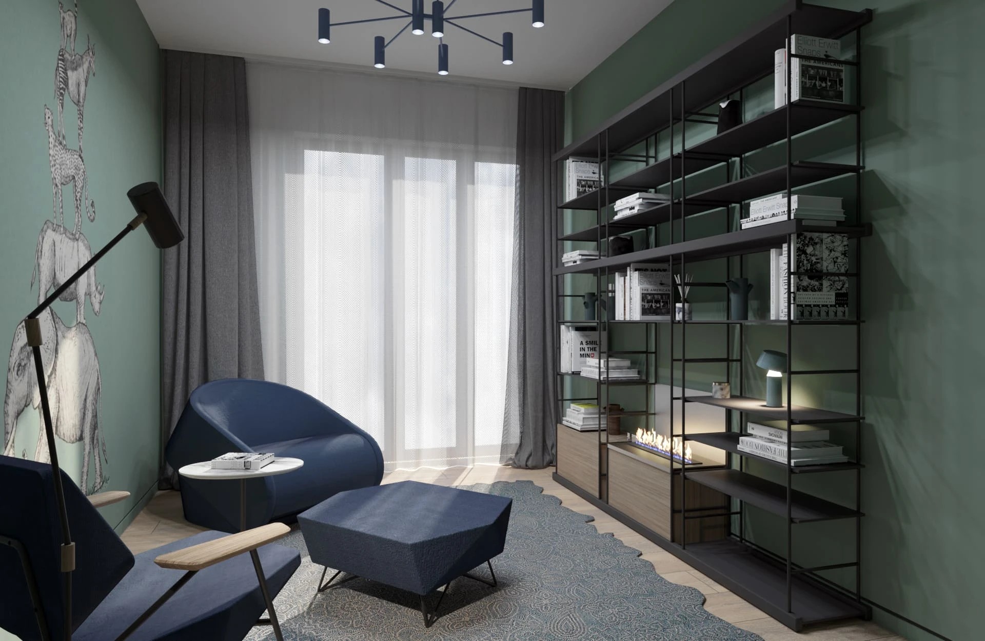 КЛАССИКА С ЭЛЕМЕНТАМИ СКАНДИНАВСКОГО СТИЛЯ