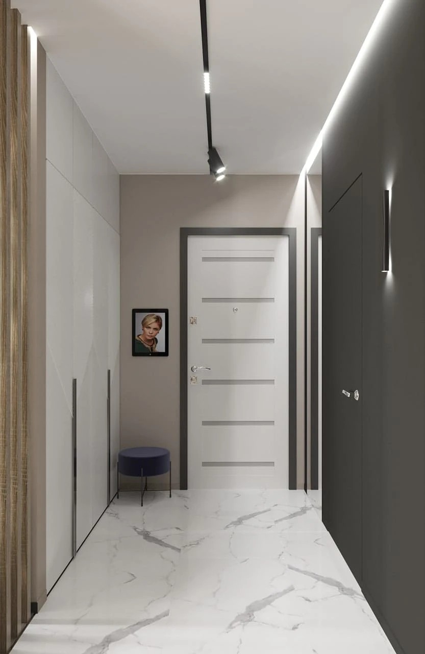 АТМОСФЕРНЫЙ ПРОЕКТ ИНТЕРЬЕРА С ЯРКИМИ АКЦЕНТАМИ