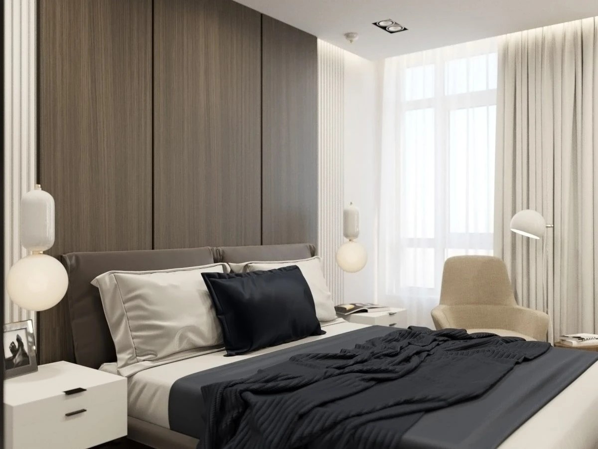 ДИЗАЙН-ПРОЕКТ КВАРТИРЫ С ЛАКОНИЧНЫМИ РЕШЕНИЯМИ