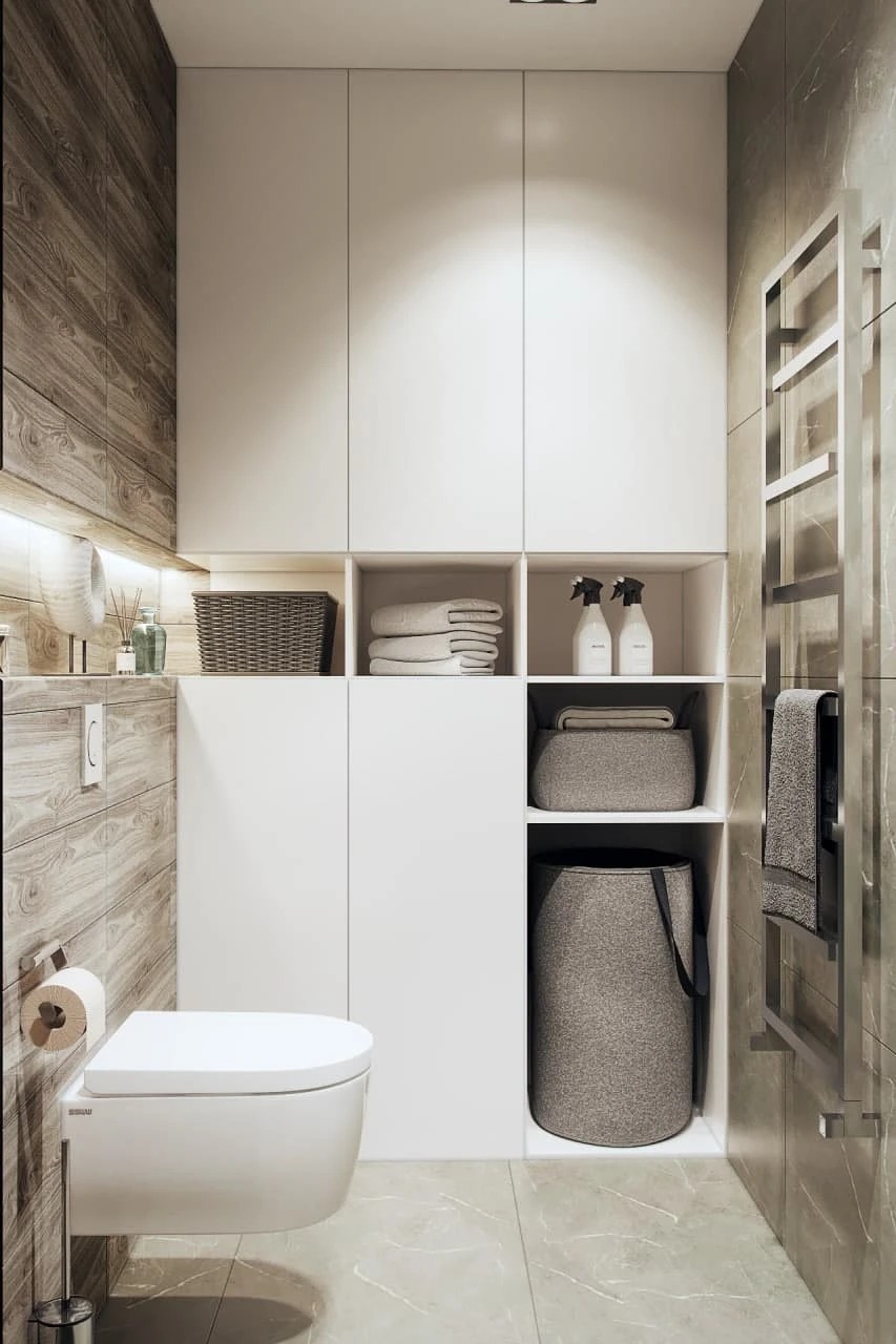 ДИЗАЙН ИНТЕРЬЕРА КВАРТИРЫ В КОФЕЙНЫХ ТОНАХ