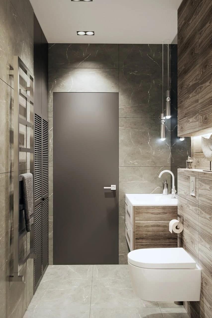 ДИЗАЙН ИНТЕРЬЕРА КВАРТИРЫ В КОФЕЙНЫХ ТОНАХ