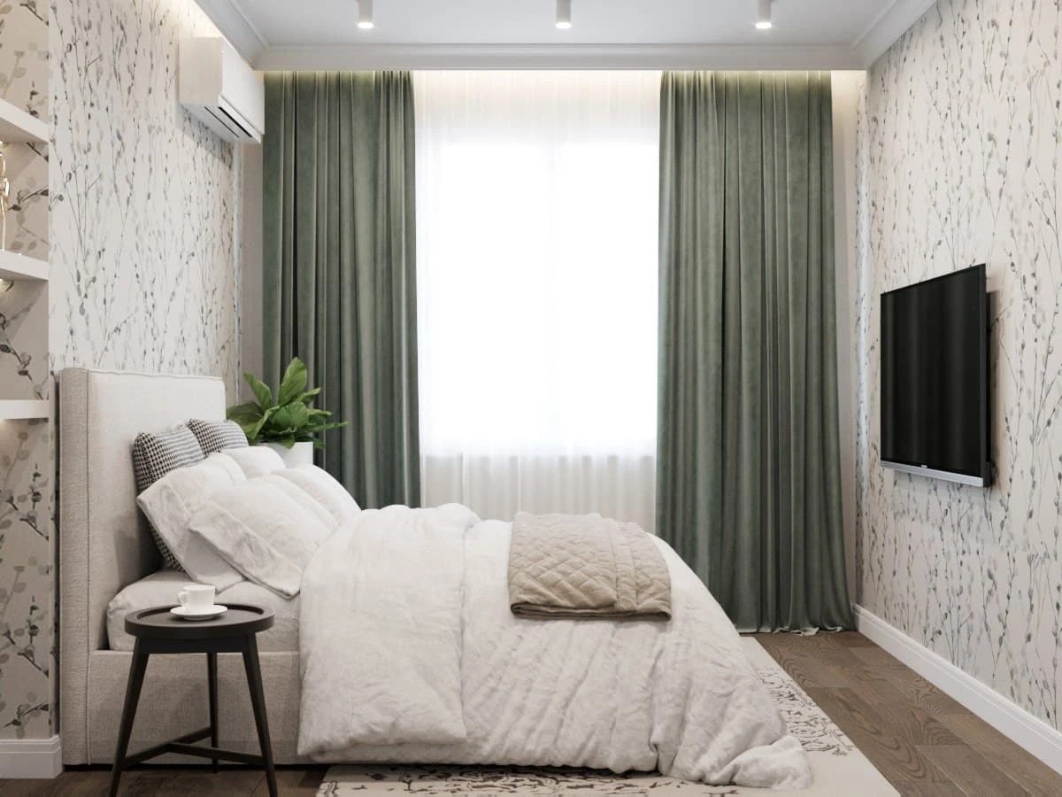 ДИЗАЙН-ПРОЕКТ СПАЛЬНИ В ЛАКОНИЧНОМ СТИЛЕ