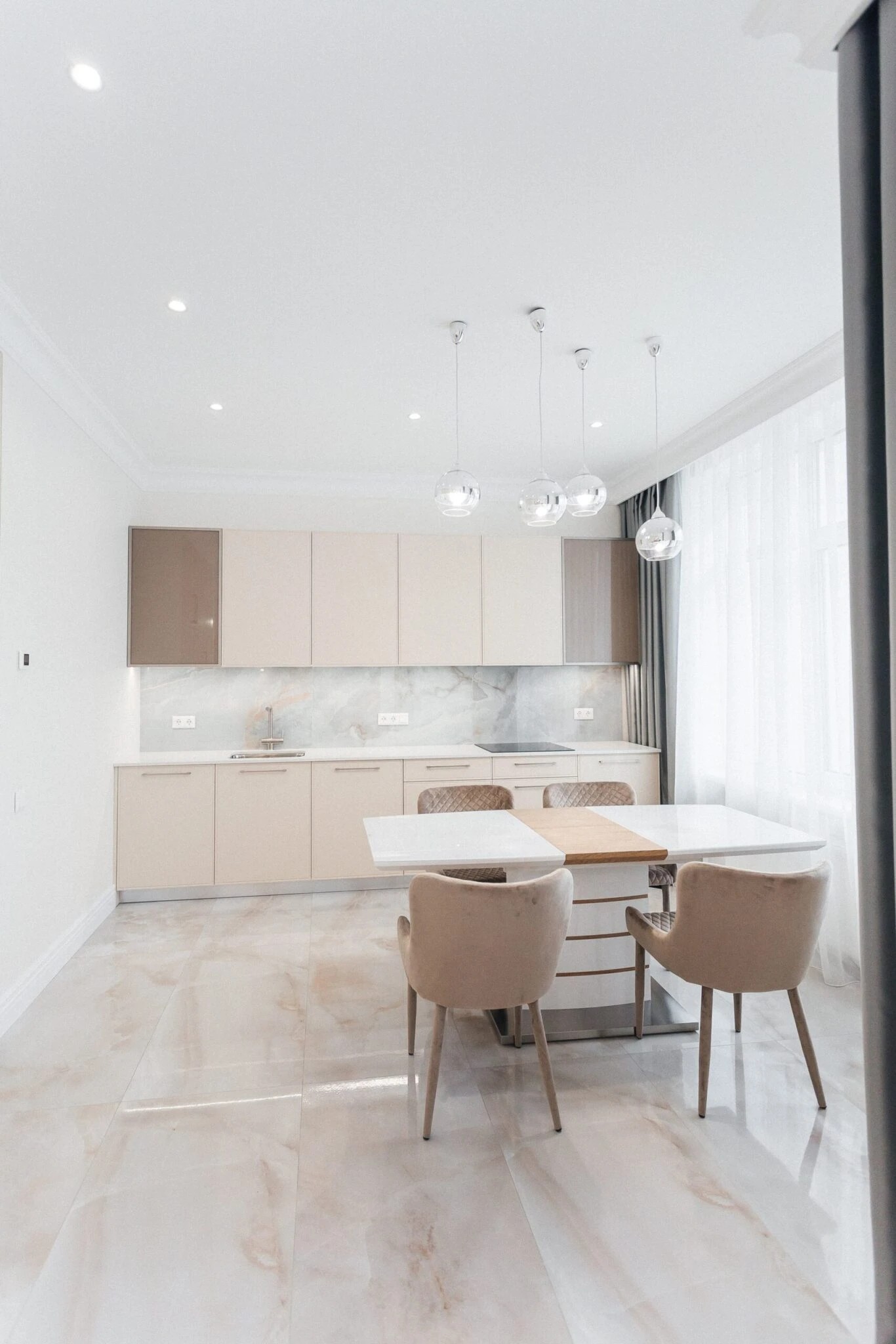 ДИЗАЙН-ПРОЕКТ КВАРТИРЫ В СЕРО-ГОЛУБЫХ ОТТЕНКАХ