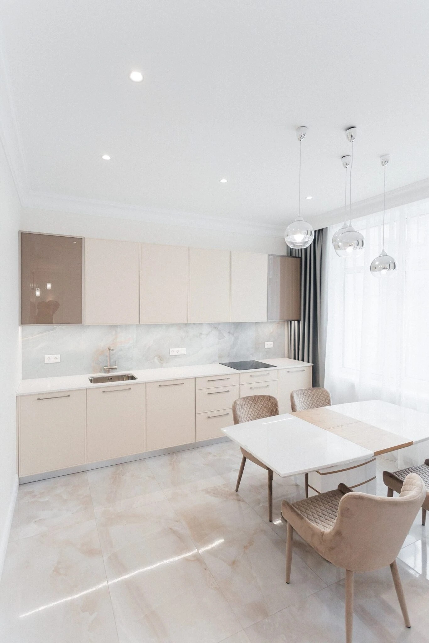 ДИЗАЙН-ПРОЕКТ КВАРТИРЫ В СЕРО-ГОЛУБЫХ ОТТЕНКАХ