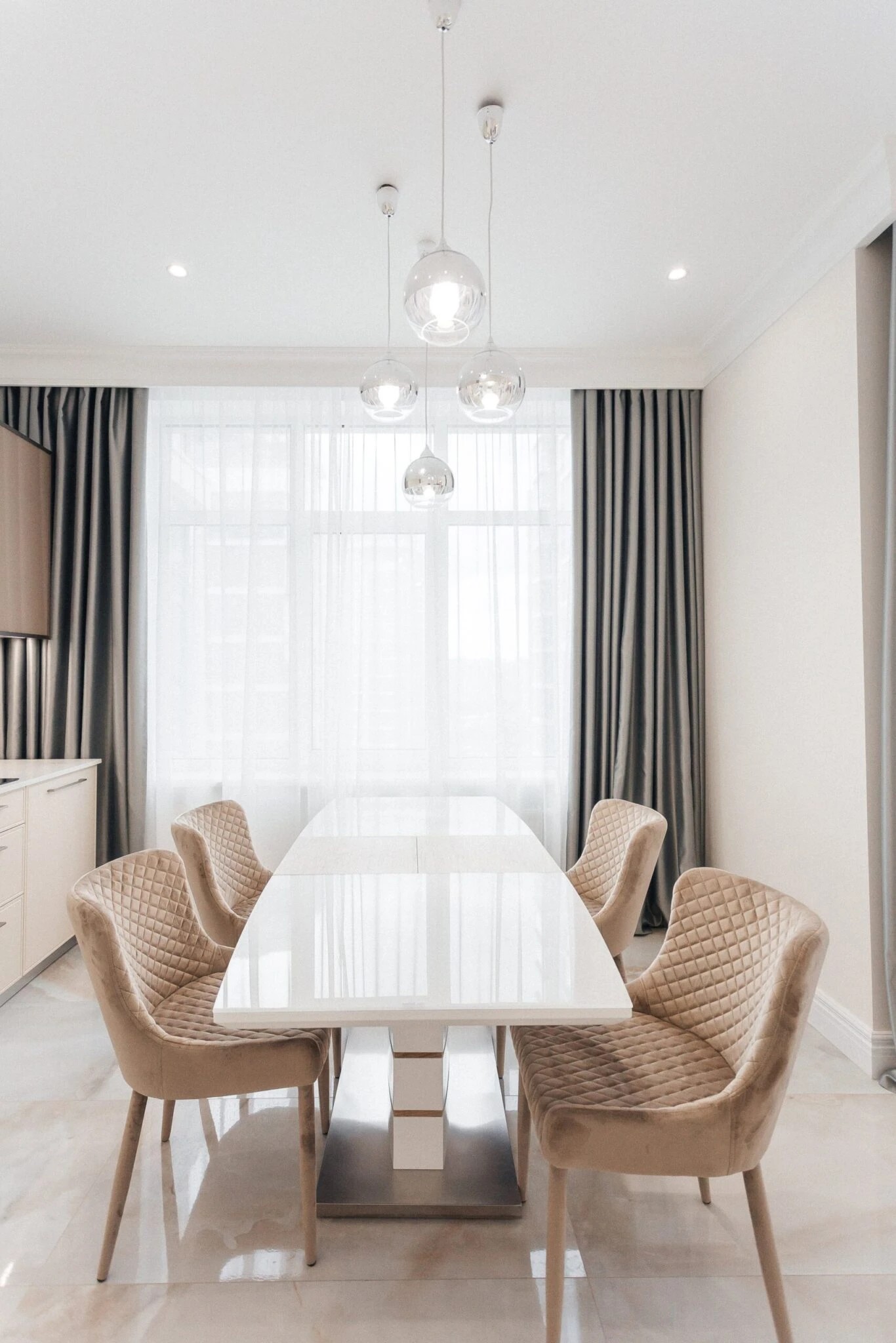 ДИЗАЙН-ПРОЕКТ КВАРТИРЫ В СЕРО-ГОЛУБЫХ ОТТЕНКАХ