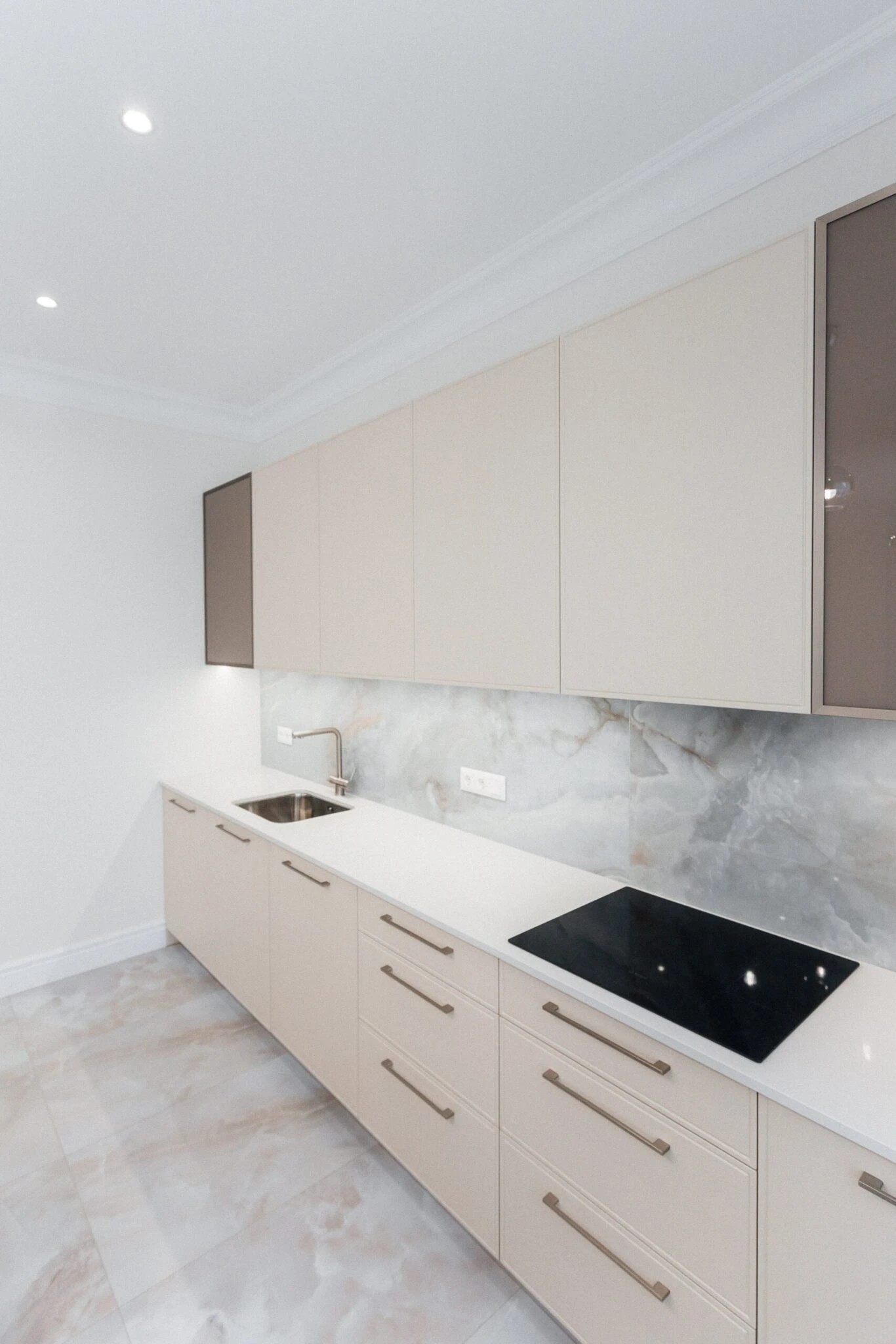 ДИЗАЙН-ПРОЕКТ КВАРТИРЫ В СЕРО-ГОЛУБЫХ ОТТЕНКАХ