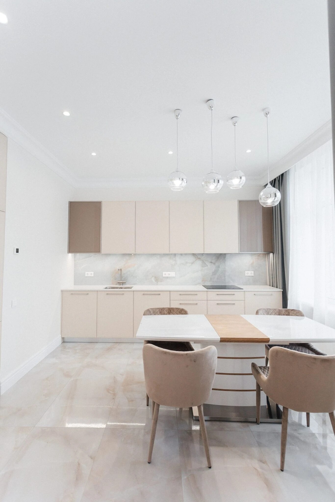 ДИЗАЙН-ПРОЕКТ КВАРТИРЫ В СЕРО-ГОЛУБЫХ ОТТЕНКАХ