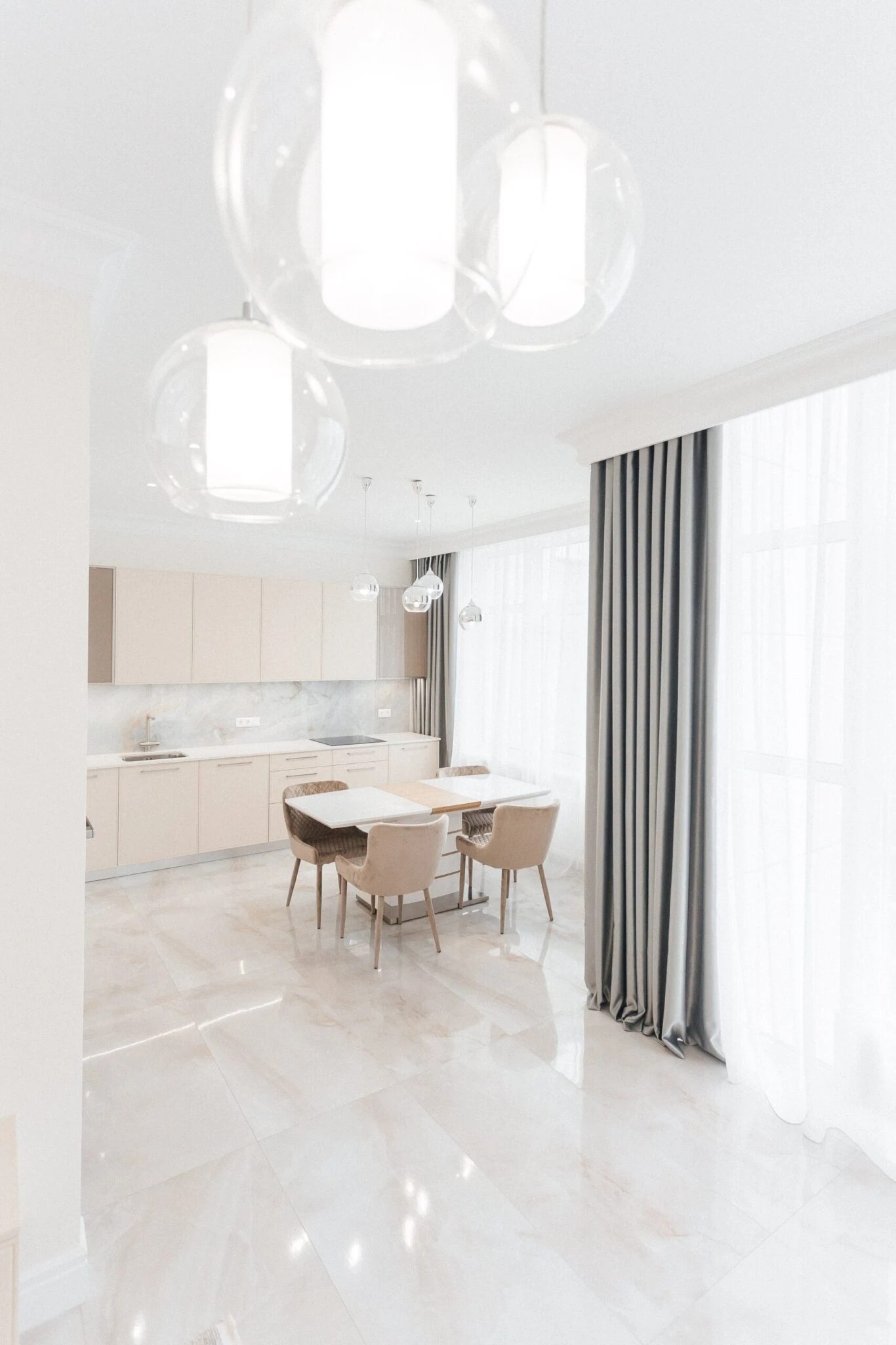 ДИЗАЙН-ПРОЕКТ КВАРТИРЫ В СЕРО-ГОЛУБЫХ ОТТЕНКАХ