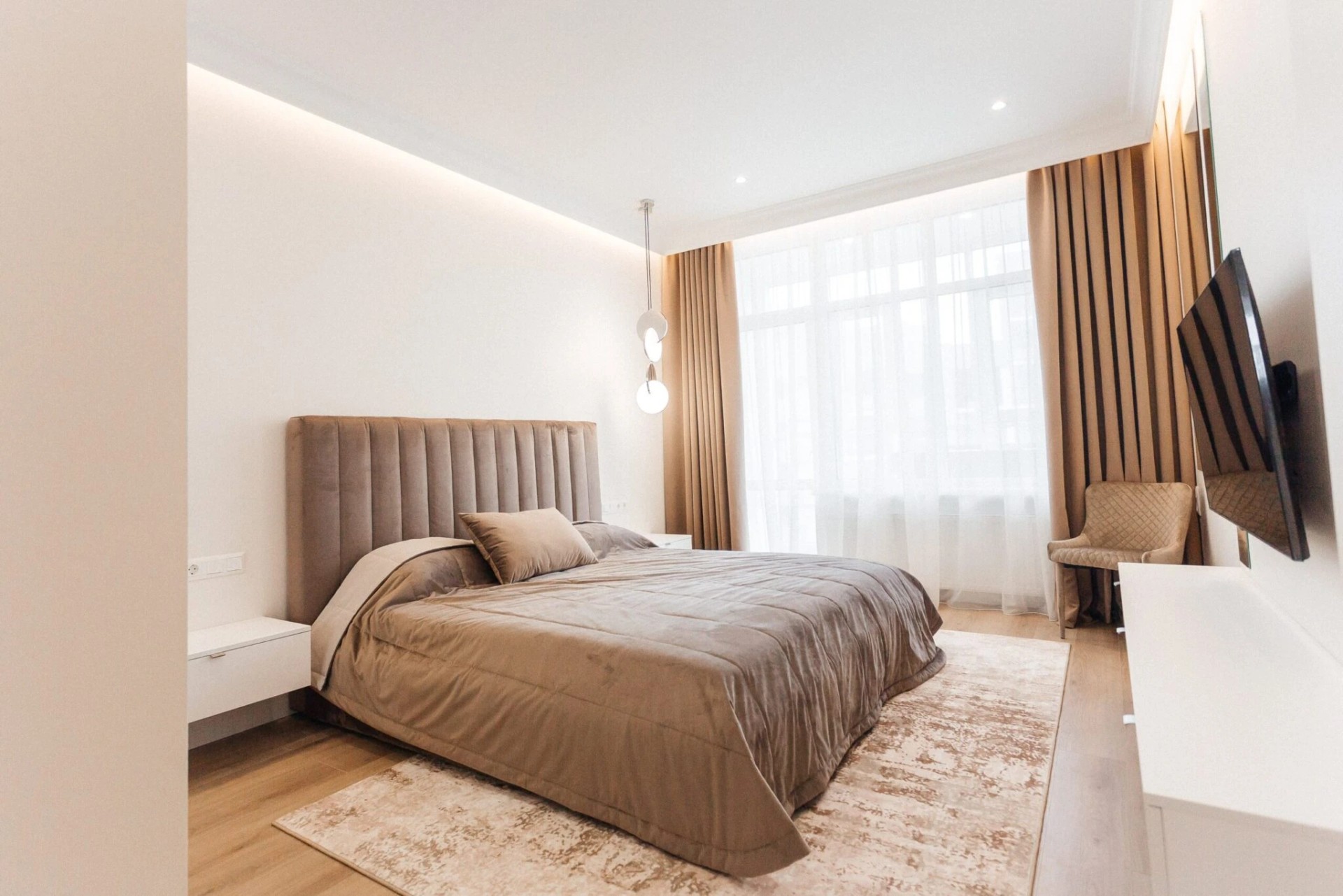 ДИЗАЙН-ПРОЕКТ КВАРТИРЫ В СЕРО-ГОЛУБЫХ ОТТЕНКАХ