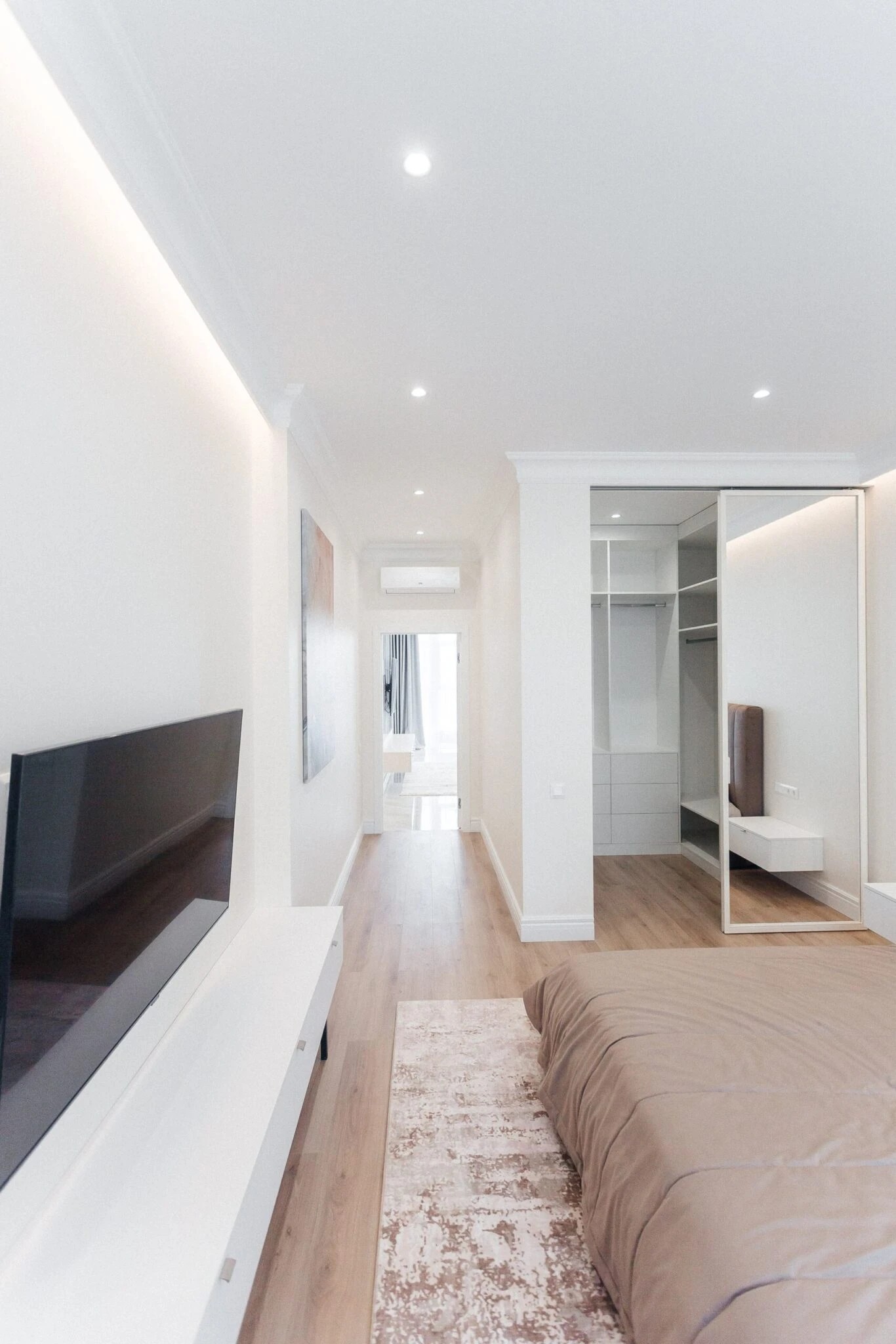 ДИЗАЙН-ПРОЕКТ КВАРТИРЫ В СЕРО-ГОЛУБЫХ ОТТЕНКАХ