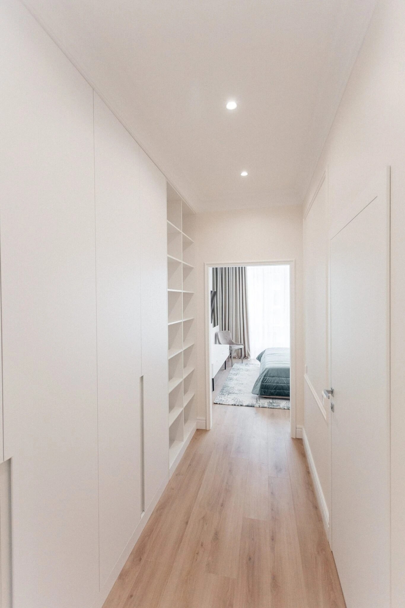 ДИЗАЙН-ПРОЕКТ КВАРТИРЫ В СЕРО-ГОЛУБЫХ ОТТЕНКАХ