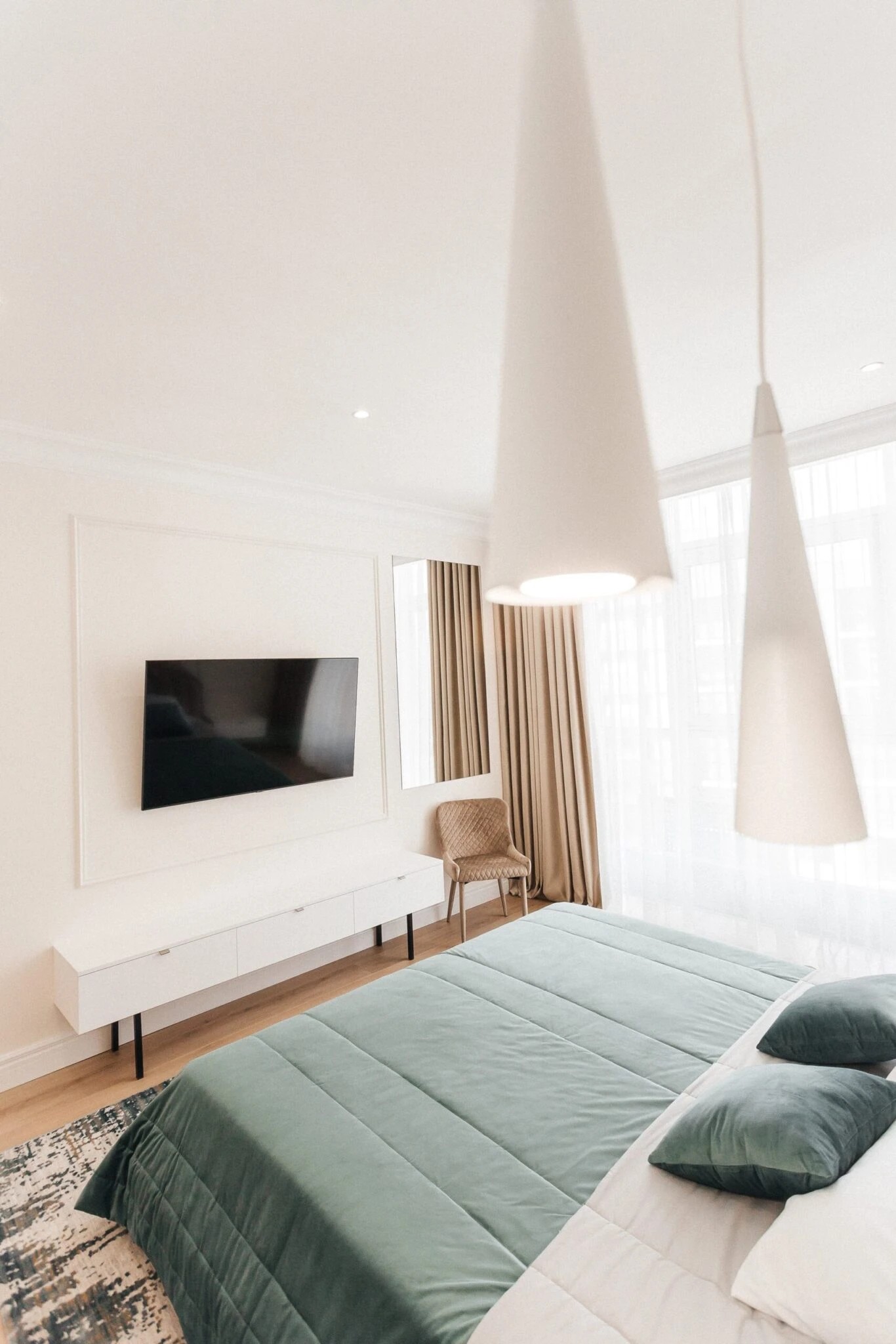 ДИЗАЙН-ПРОЕКТ КВАРТИРЫ В СЕРО-ГОЛУБЫХ ОТТЕНКАХ