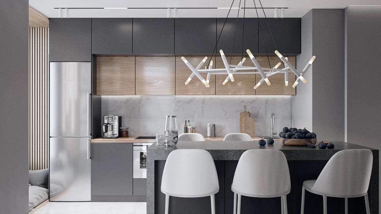 ДИЗАЙН-ПРОЕКТ КВАРТИРЫ С НЕЙТРАЛЬНОЙ ЦВЕТОВОЙ ГАММОЙ