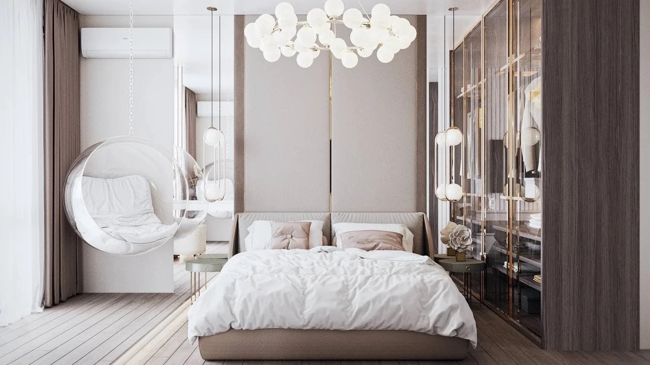 ДИЗАЙН-ПРОЕКТ КВАРТИРЫ В КРЕМОВЫХ ОТТЕНКАХ