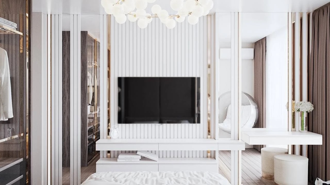 ДИЗАЙН-ПРОЕКТ КВАРТИРЫ В КРЕМОВЫХ ОТТЕНКАХ