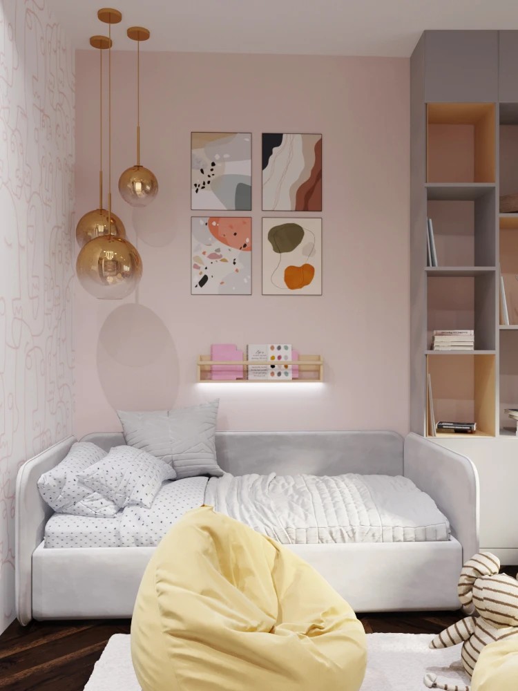 МИНИМАЛИСТИЧНАЯ КВАРТИРА ДЛЯ СЕМЬИ С 2-МЯ ДЕТЬМИ