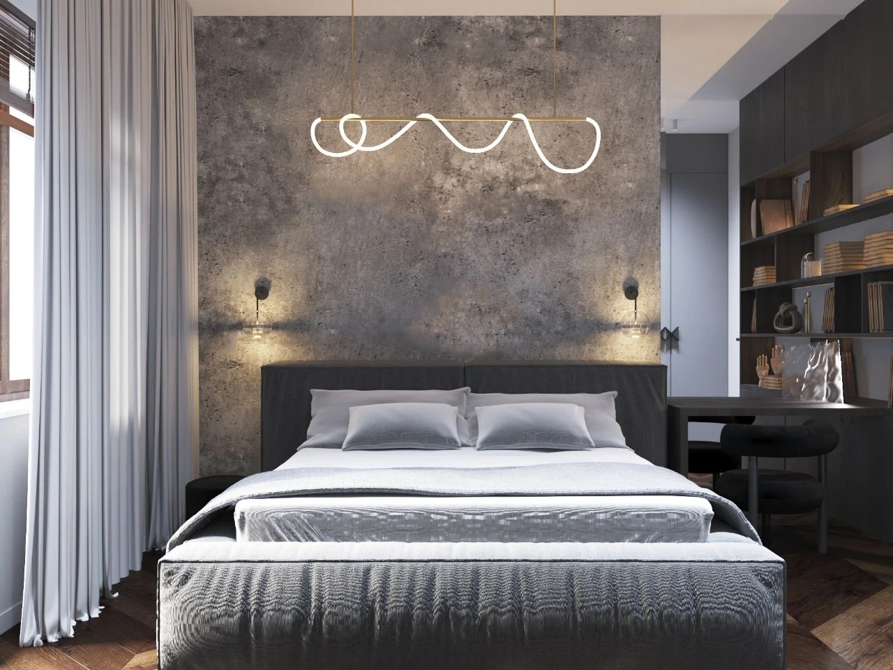 МИНИМАЛИСТИЧНАЯ КВАРТИРА ДЛЯ СЕМЬИ С 2-МЯ ДЕТЬМИ