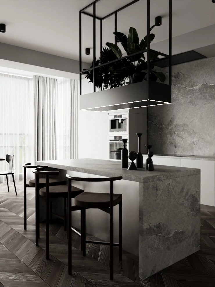 МИНИМАЛИСТИЧНАЯ КВАРТИРА ДЛЯ СЕМЬИ С 2-МЯ ДЕТЬМИ