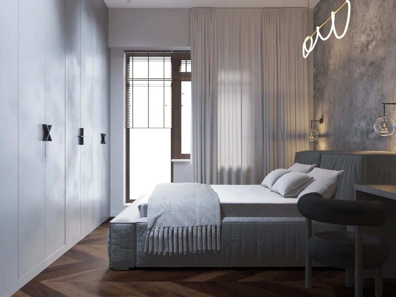 МИНИМАЛИСТИЧНАЯ КВАРТИРА ДЛЯ СЕМЬИ С 2-МЯ ДЕТЬМИ