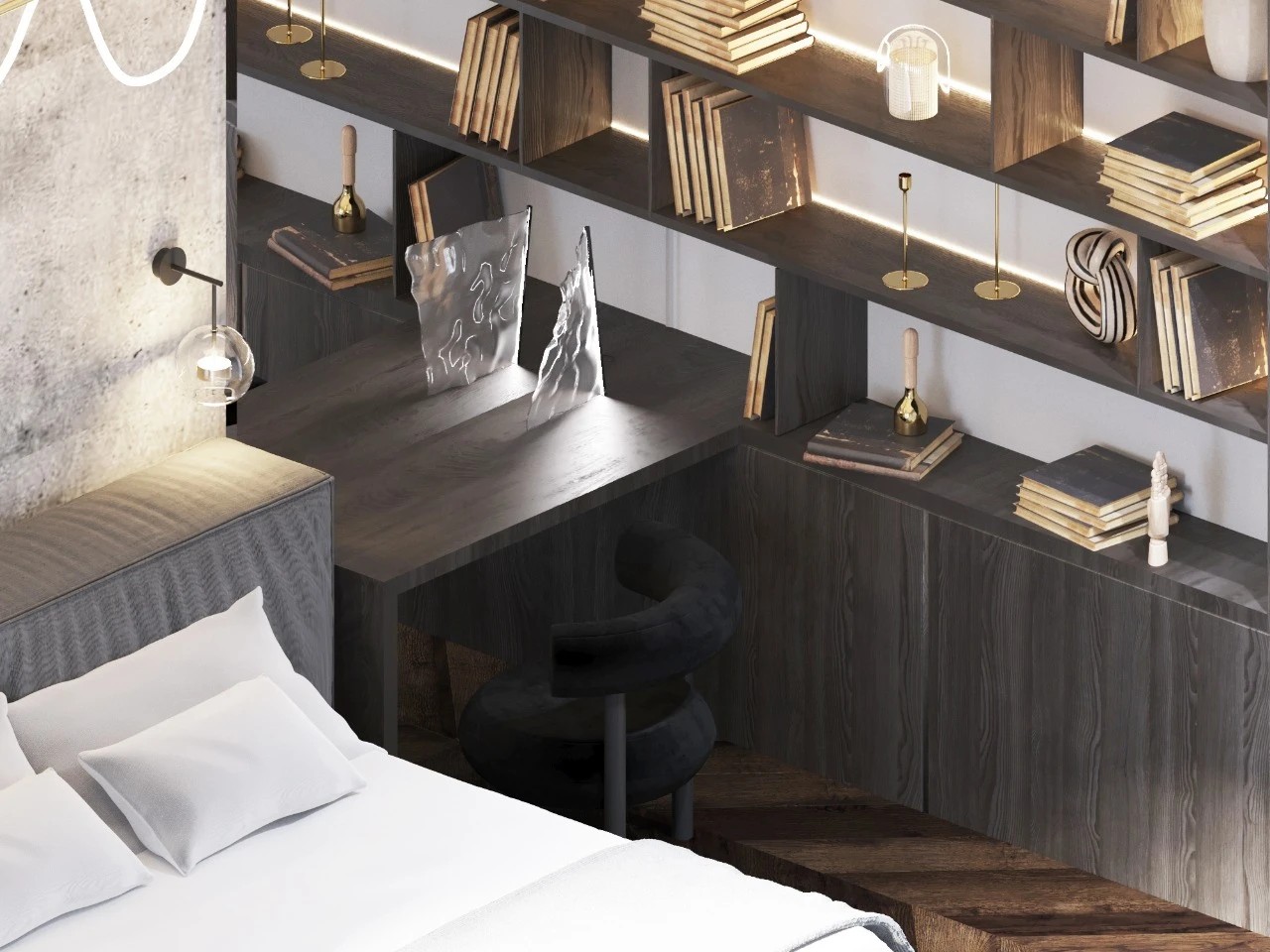 МИНИМАЛИСТИЧНАЯ КВАРТИРА ДЛЯ СЕМЬИ С 2-МЯ ДЕТЬМИ