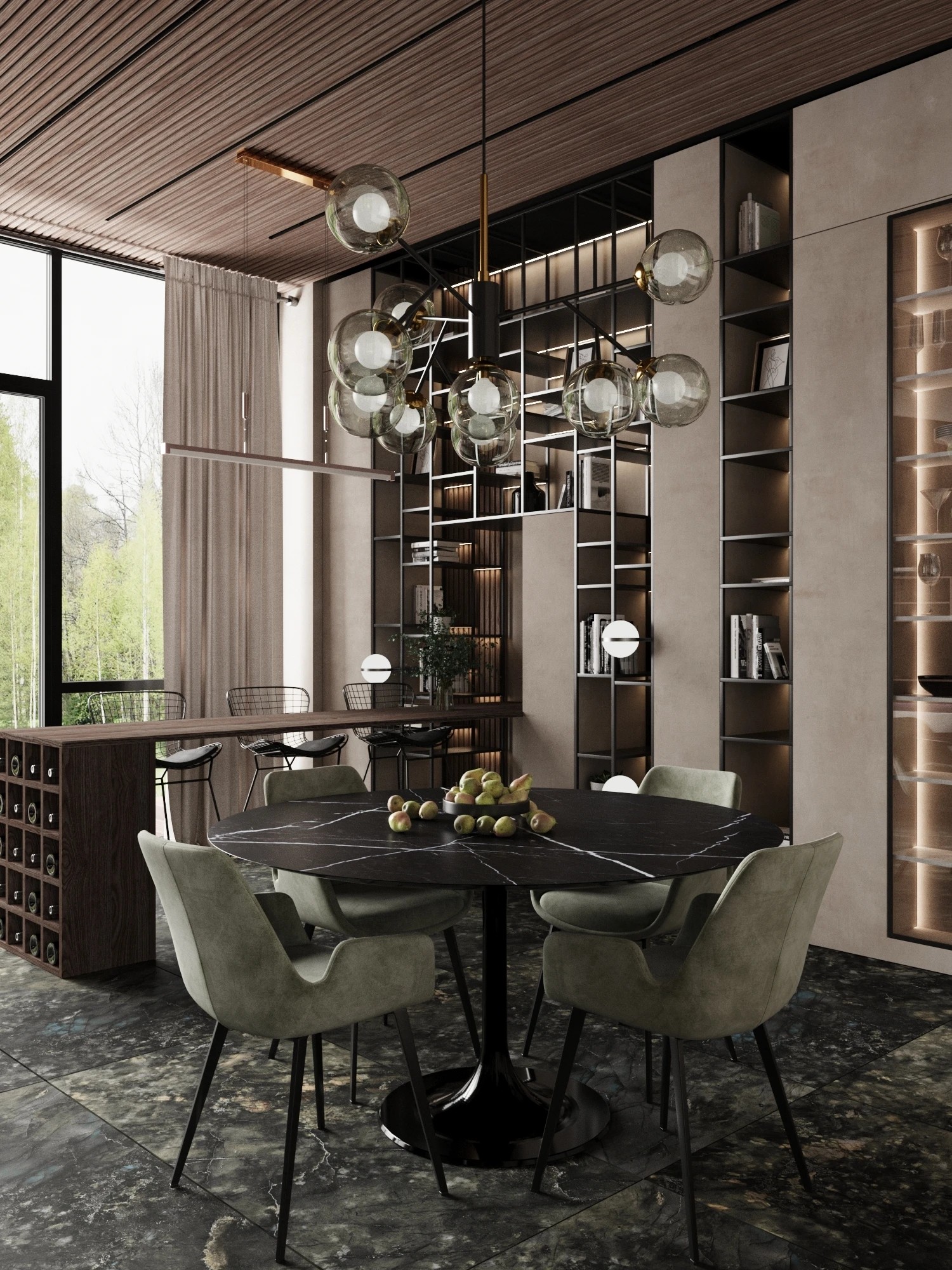 ТАУНХАУС С ЯРКИМ И НЕОРДИНАРНЫМ ДИЗАЙНОМ