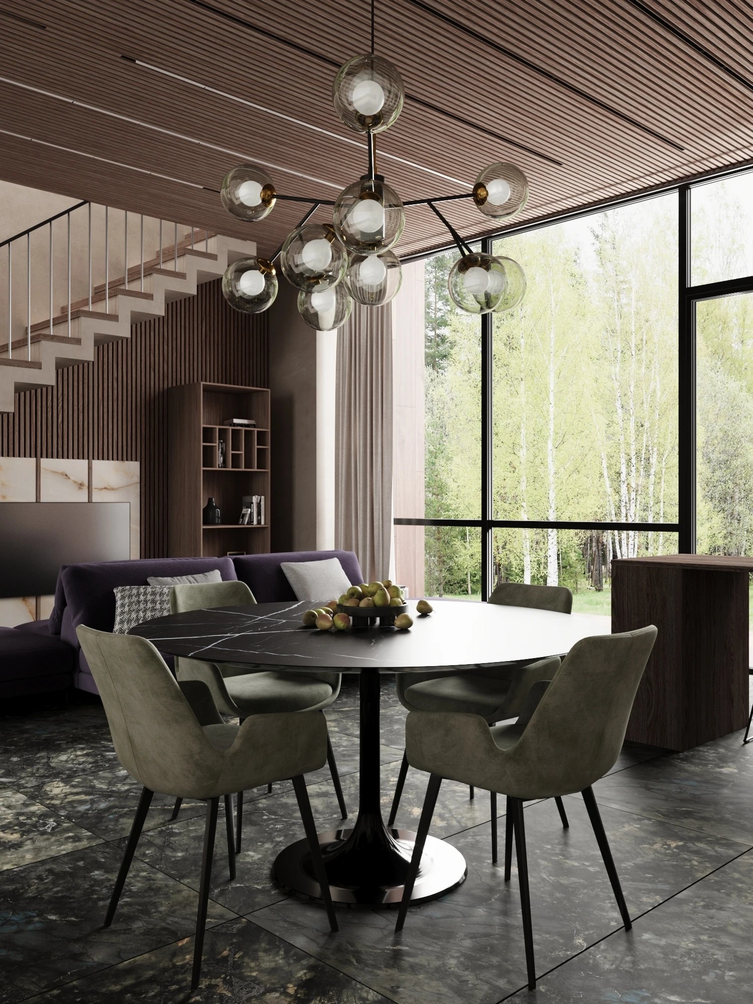 ТАУНХАУС С ЯРКИМ И НЕОРДИНАРНЫМ ДИЗАЙНОМ