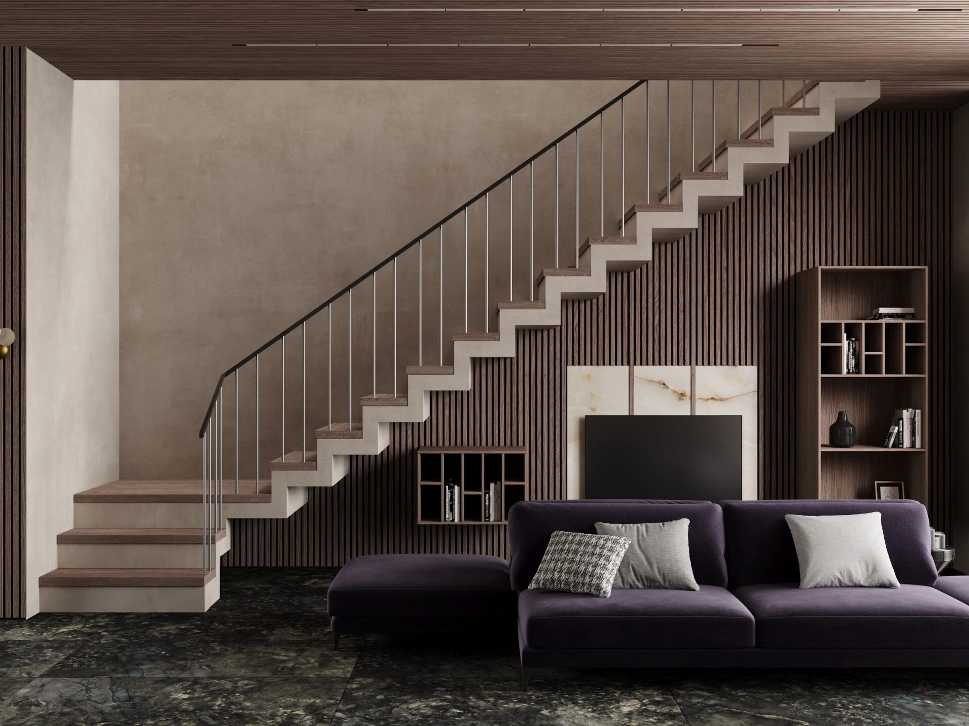 ТАУНХАУС С ЯРКИМ И НЕОРДИНАРНЫМ ДИЗАЙНОМ