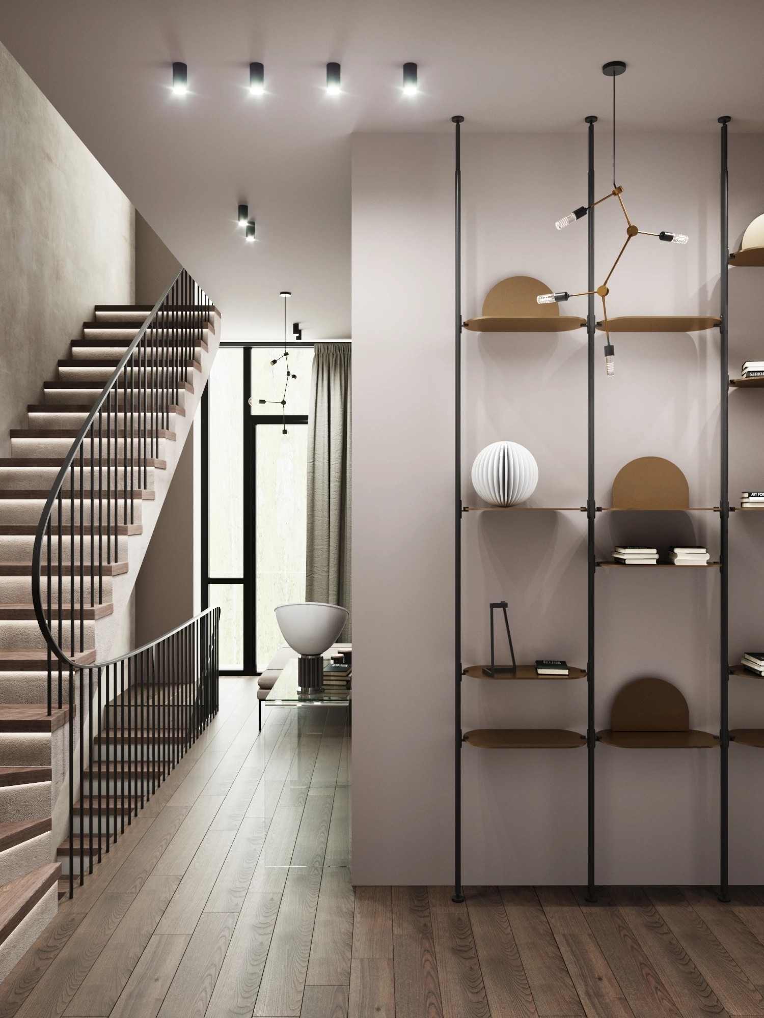 ТАУНХАУС С ЯРКИМ И НЕОРДИНАРНЫМ ДИЗАЙНОМ