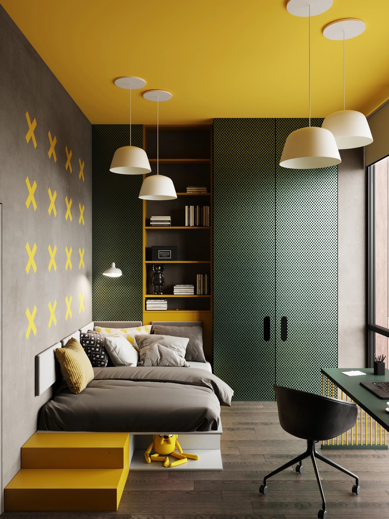 ТАУНХАУС С ЯРКИМ И НЕОРДИНАРНЫМ ДИЗАЙНОМ