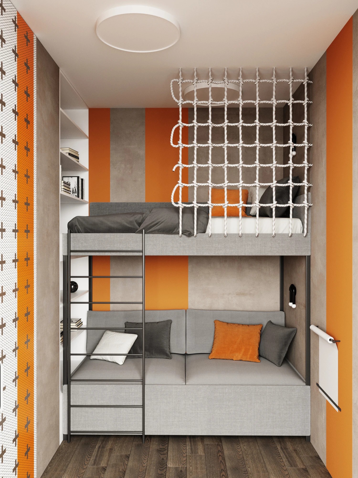 ТАУНХАУС С ЯРКИМ И НЕОРДИНАРНЫМ ДИЗАЙНОМ