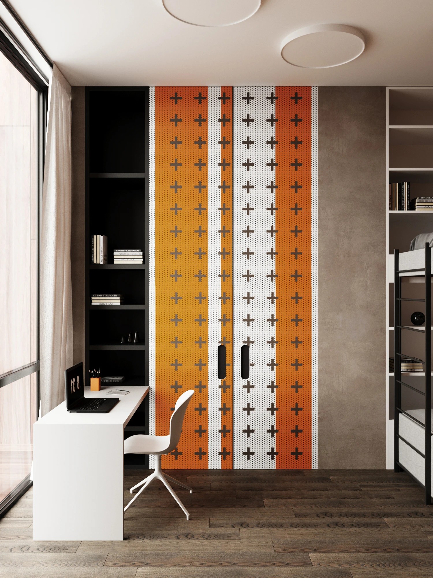 ТАУНХАУС С ЯРКИМ И НЕОРДИНАРНЫМ ДИЗАЙНОМ