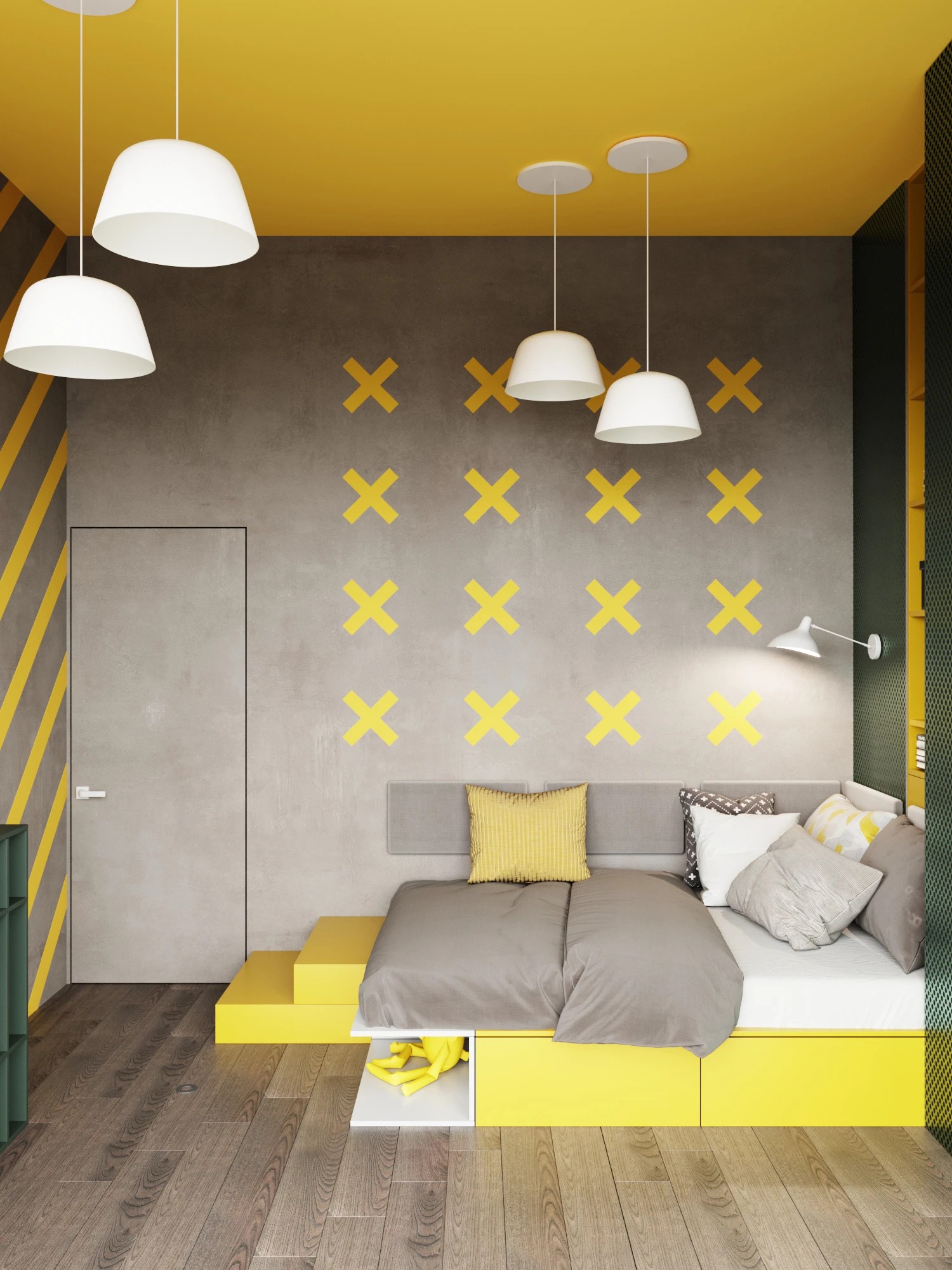 ТАУНХАУС С ЯРКИМ И НЕОРДИНАРНЫМ ДИЗАЙНОМ