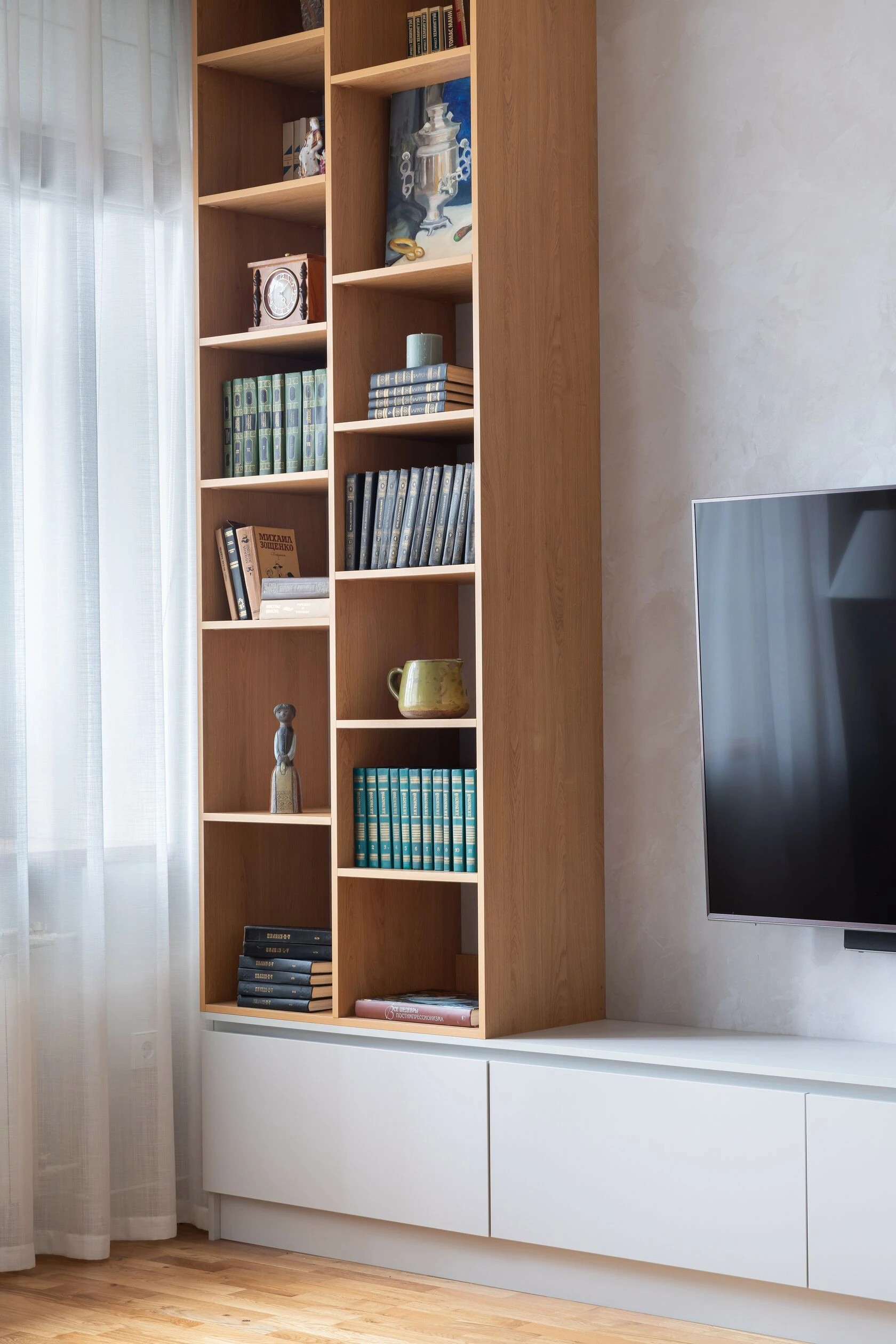 ЭКЛЕКТИЧНАЯ КВАРТИРА В СТАЛИНСКОМ ДОМЕ