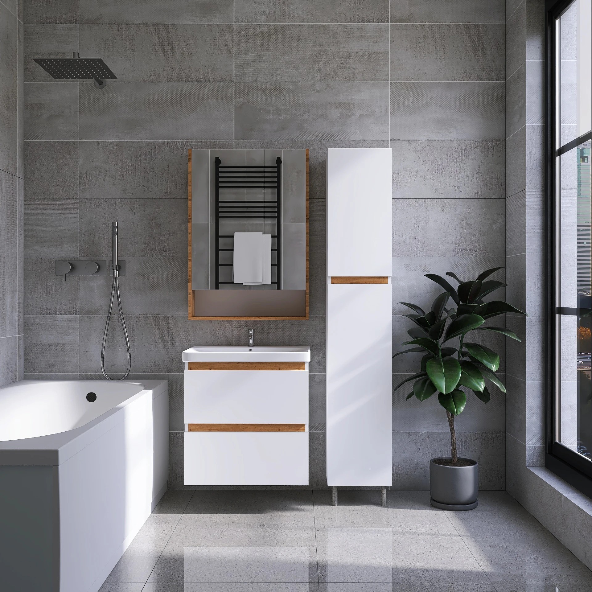 Дизайн-проект для вашей ванной комнаты