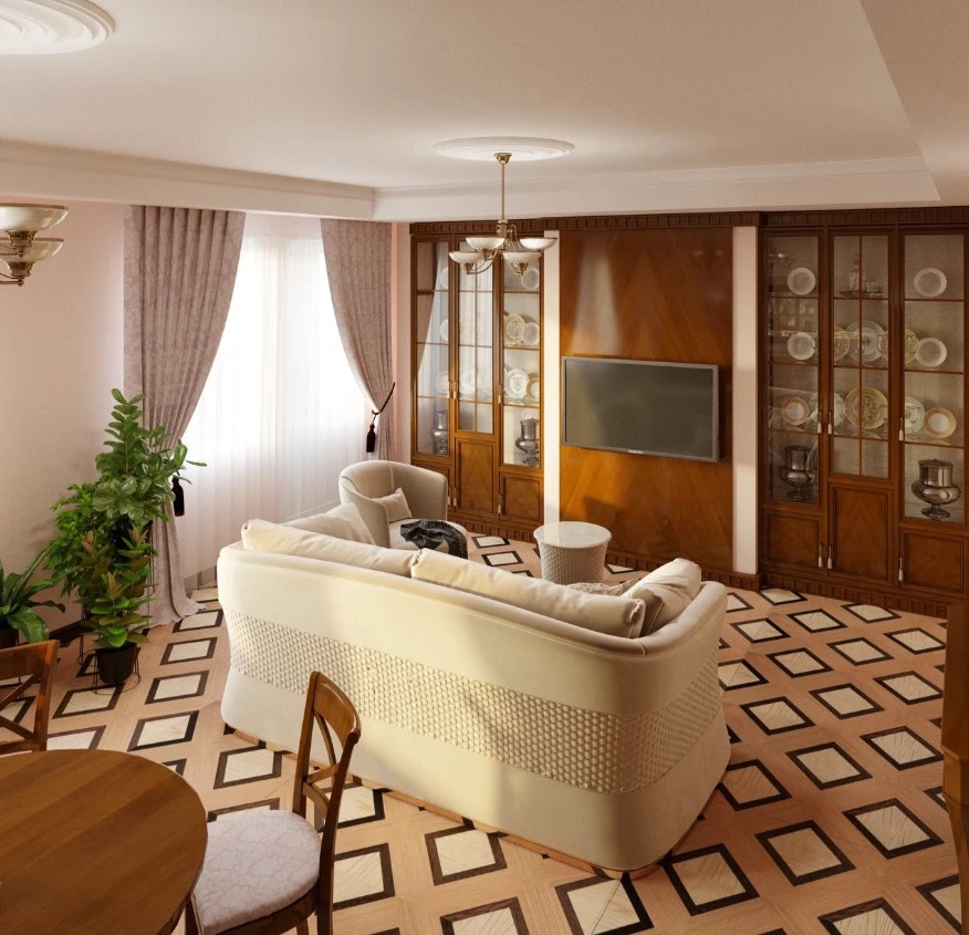 Классическая гостиная