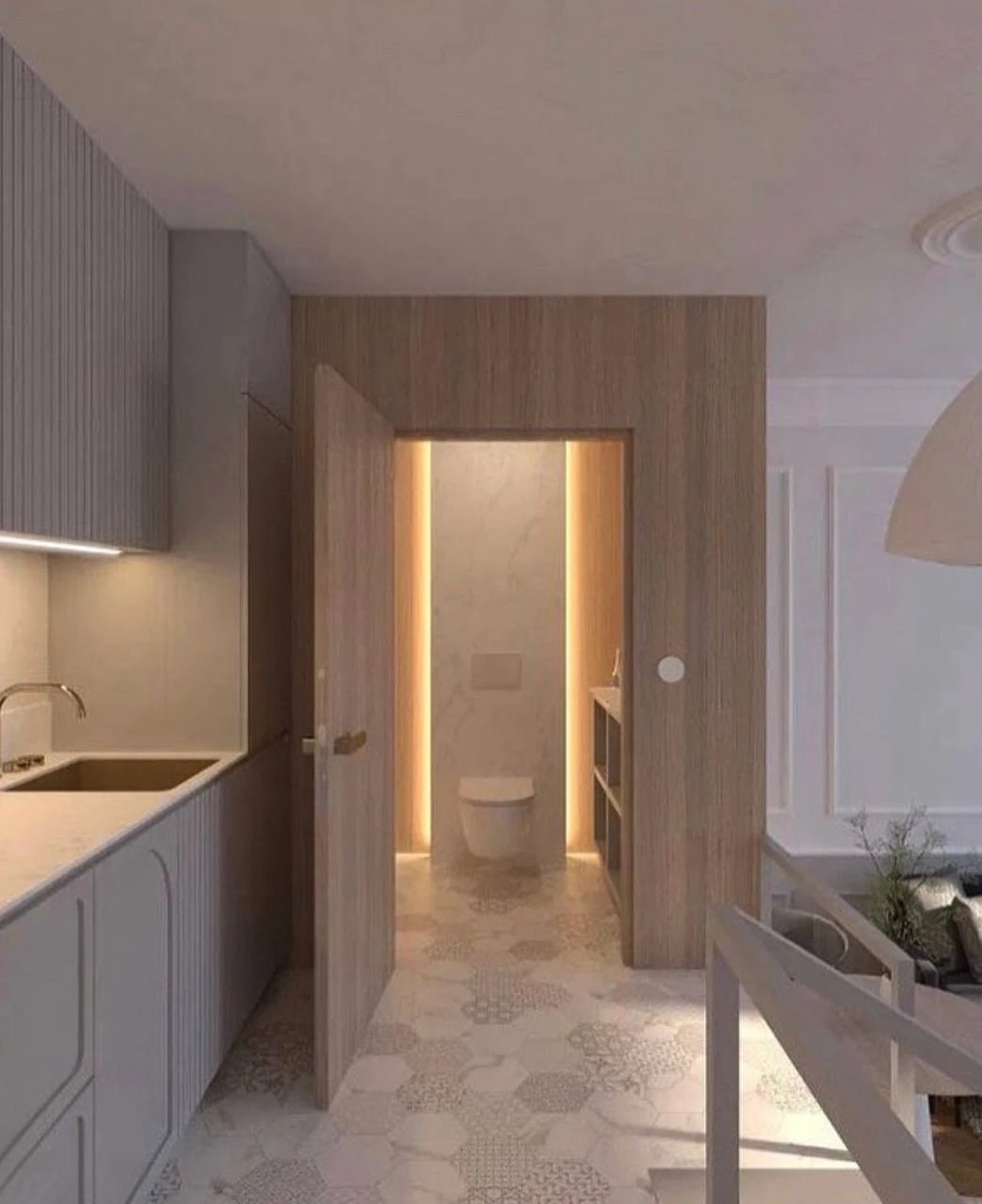 Современный интерьер на маленькой площади