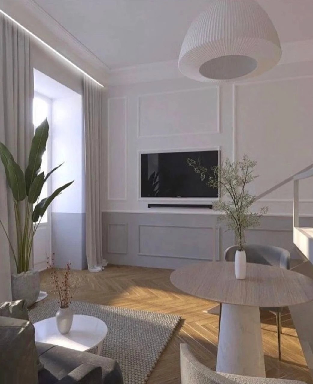 Современный интерьер на маленькой площади