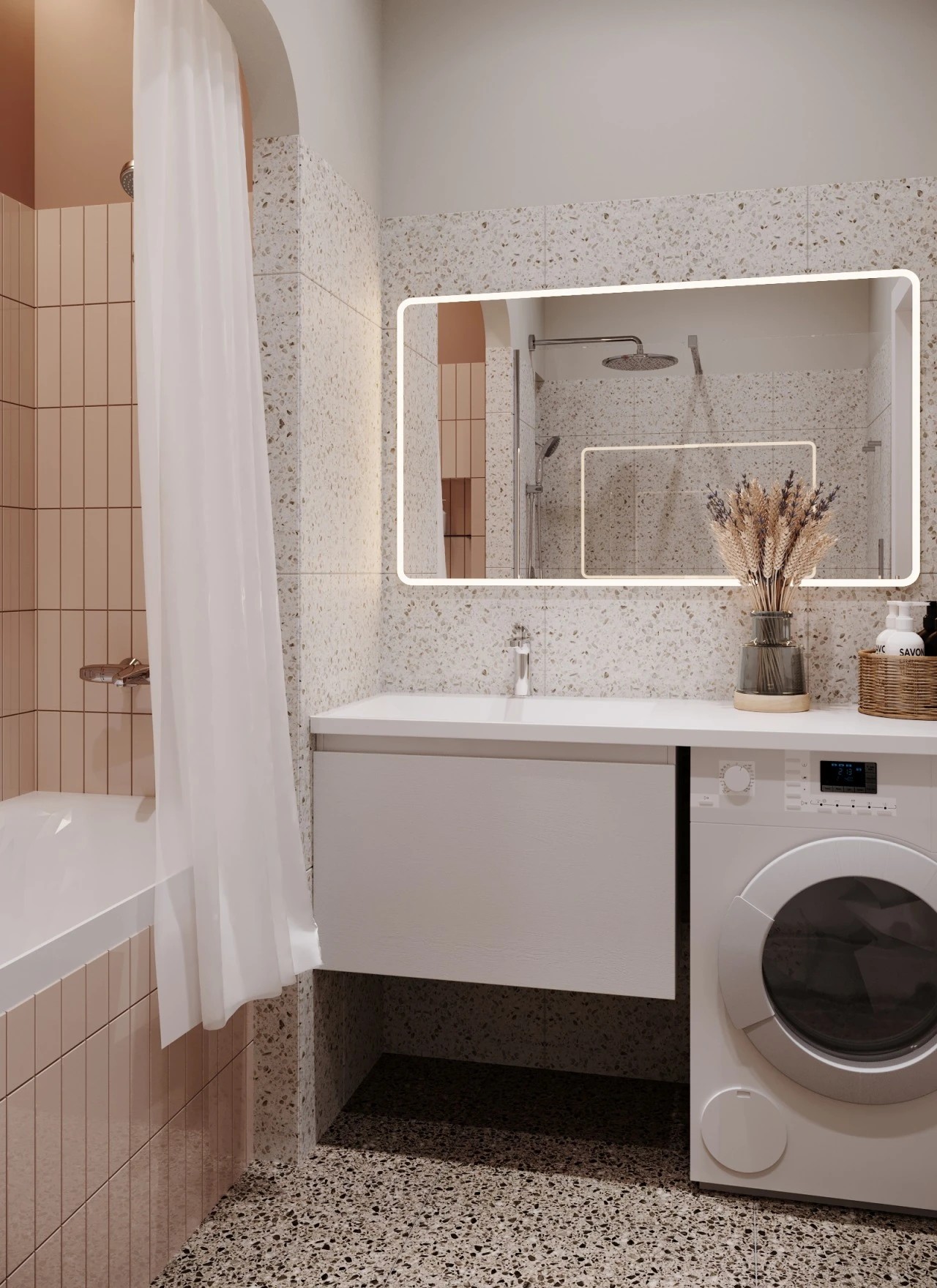 Дизайн квартиры для молодой девушки в Санкт-Петербурге